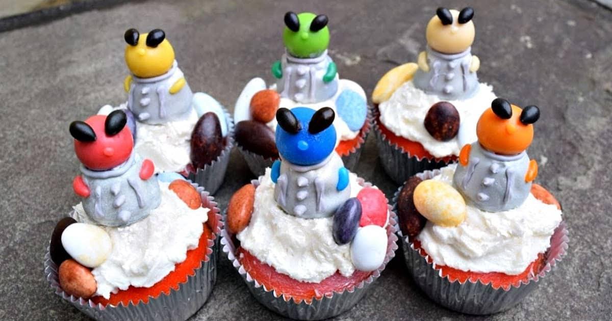 KIDS CAMP- Aliens and Galaxies Cupcakes