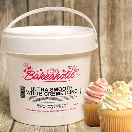 Bakeaholic Ultra Smooth White Creme Icing - The picture is for inspiration only. Actual results depend upon individual skill and personal preference.