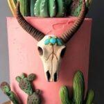 Boho Cow Skull Cake - Fondant 101