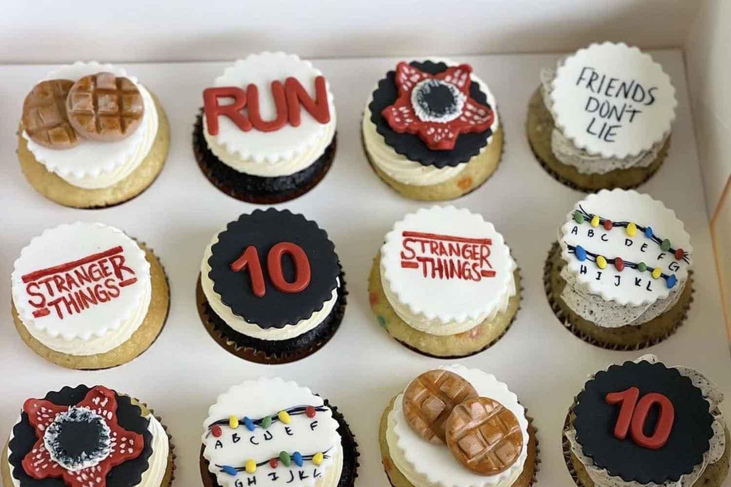 WEEKEND WINE DOWN- Stranger Things (Inspired) Cupcakes