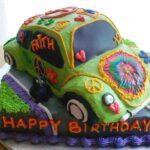 3D VW Beetle (Inspired) Cake
