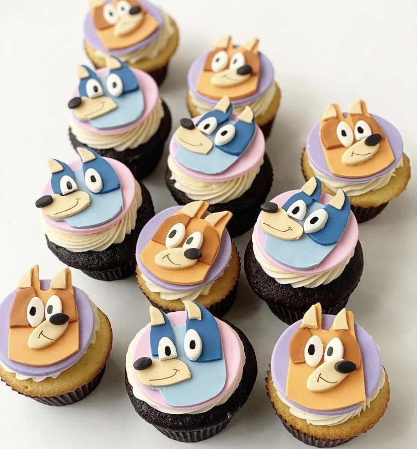 KIDS CAMP- Bluey Cupcakes