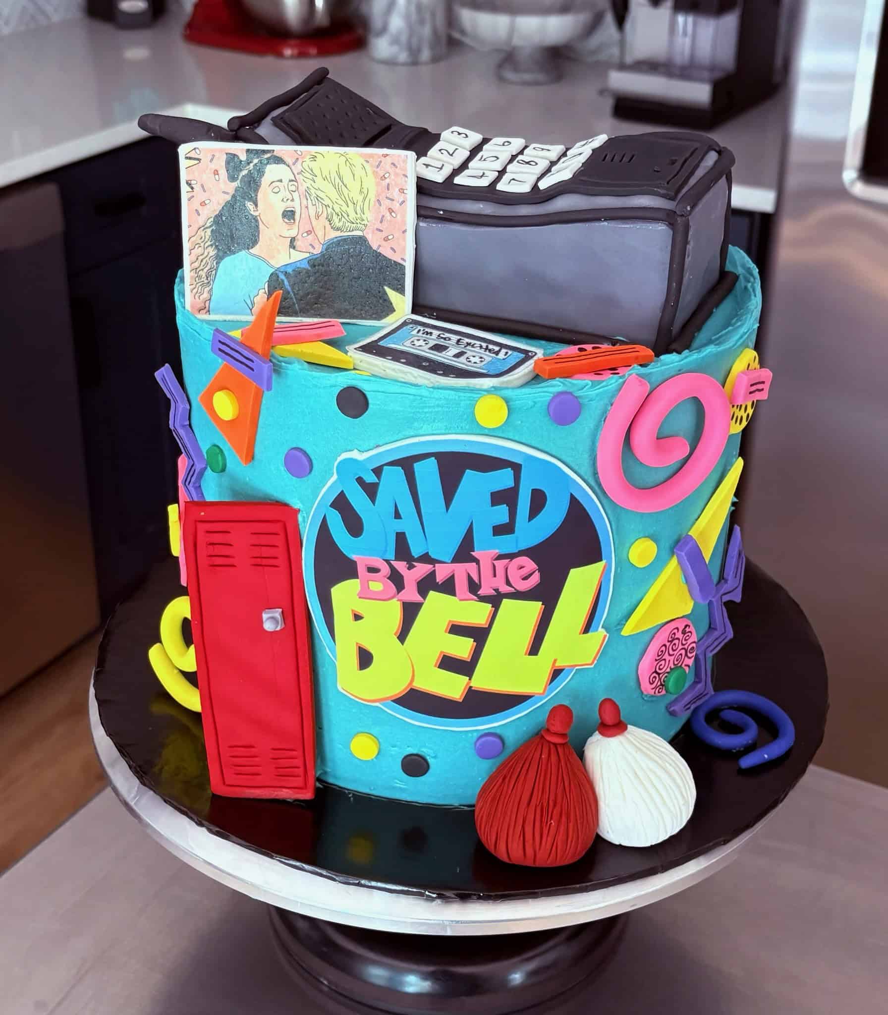 WWD "Saved By The Bell" (Inspired) Cake
