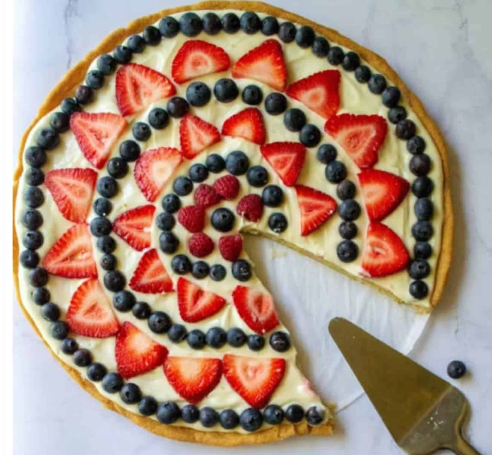 fruit pizza