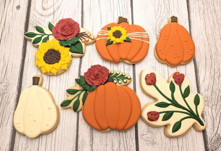 fall cookie set fall cookie set