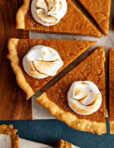Crumb pie with whipped cream and toasted marshmallow, delicious dessert ideas, over the top cake supplies, bakery quality pastry ingredients, easy pie recipes for baking success.