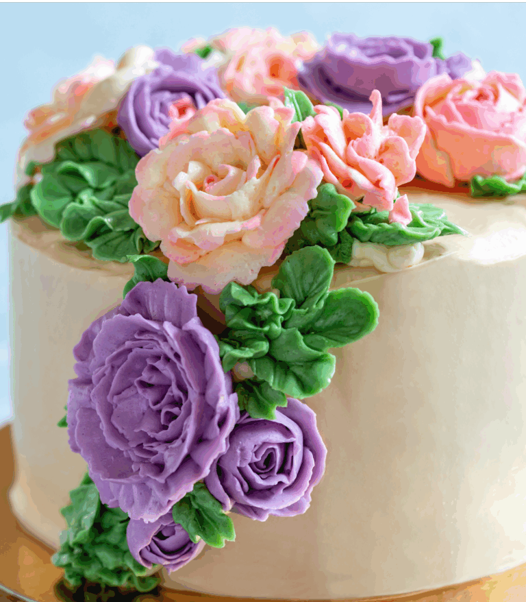 piped flowers piped flowers