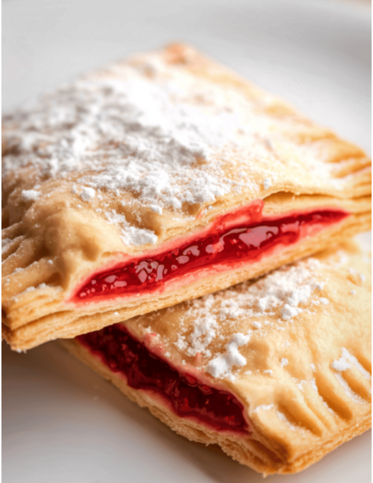 Delicious homemade strawberry rhubarb pop tarts with flaky pastry and vibrant fruit filling, perfect for baking enthusiasts and cake decorating lovers.