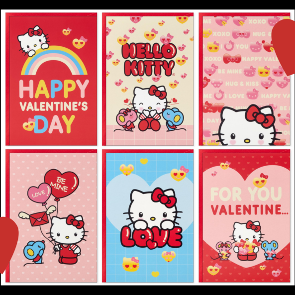 hello kitty valentines cookies